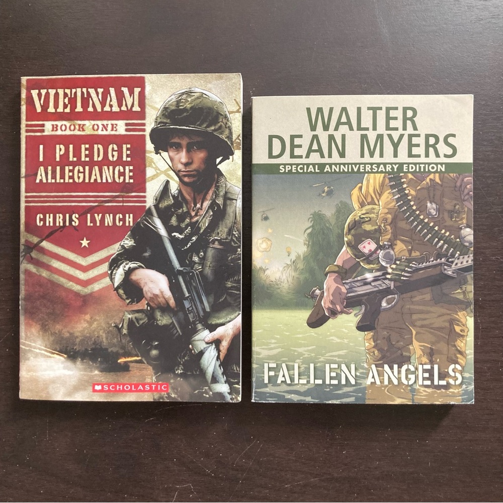 SCHOLASTIC 2 Vietnam novels